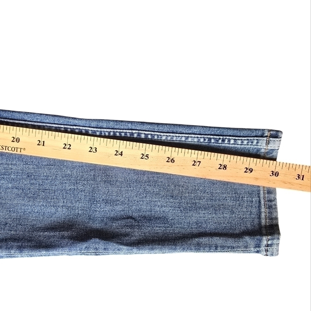 All Saints Women's Jeans Size 32 Blue Retro Skinny  Denim - Picture 7 of 7